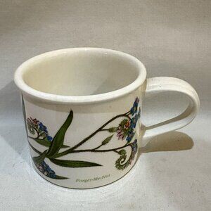Portmeirion Botanic Garden 1972 Coffee Mug Teacup England 6 oz Forget Me Not